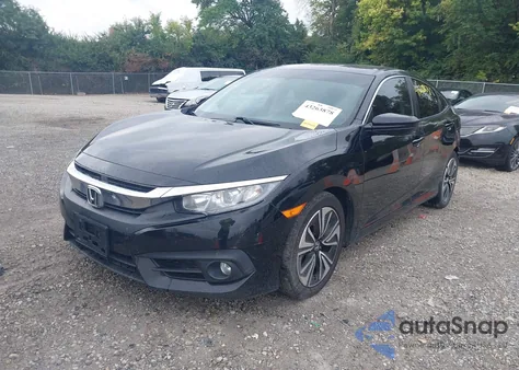 2016 Honda Civic Ex-T из США, поврежденный, VIN 19XFC1F30GE222368